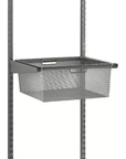 Elfa Mesh Basket for Gliding Drawer Frame W: 45 D: 40 H: 28 Graphite - ELFA - Gliding Drawers and Racks - Soko and Co